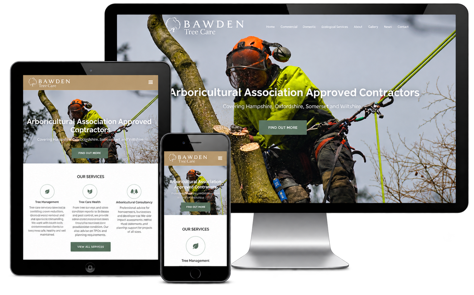 Pre-designed websites for your business