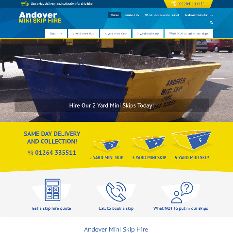 Andover Mini Skip Hire