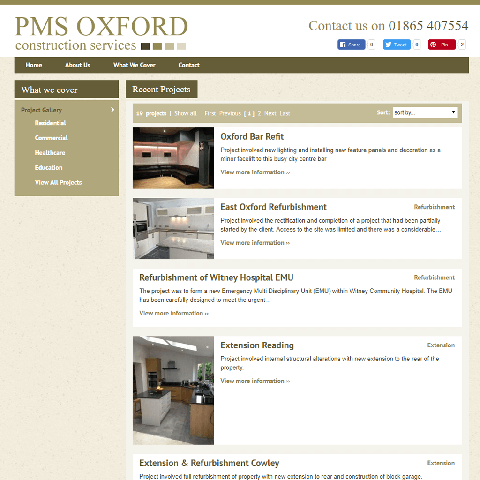 Project Management Services Oxford Ltd